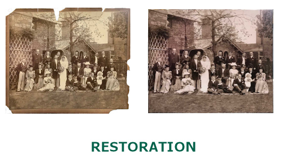Example of Photo Restoration