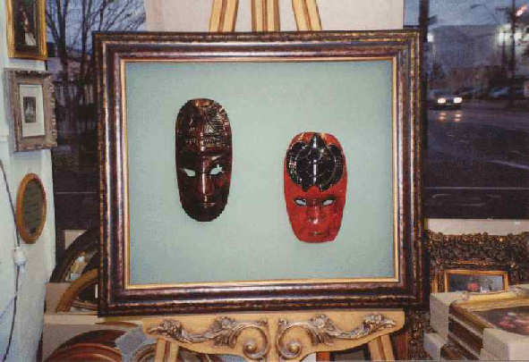 Ceremonial Native Masks