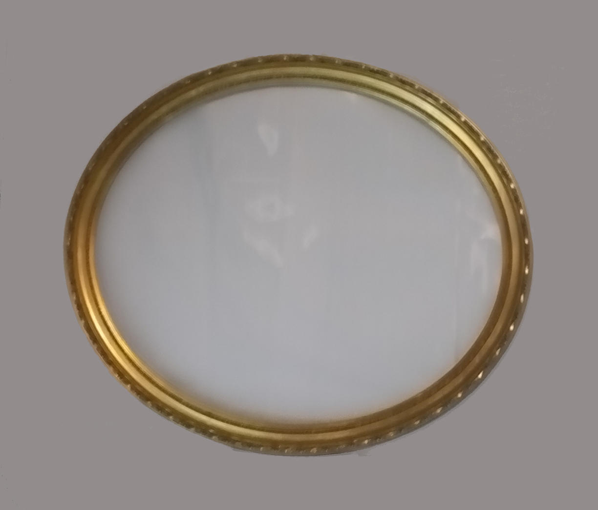 Kosnar Gilded framed Oval Mirror