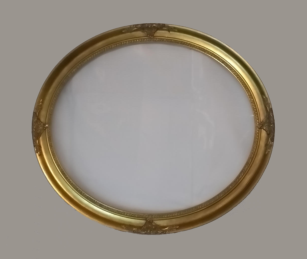 Kosnar Gilded framed Oval Mirror